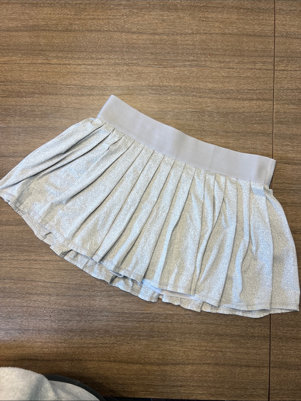 Pleated Grey Women’s Tennis Skirt